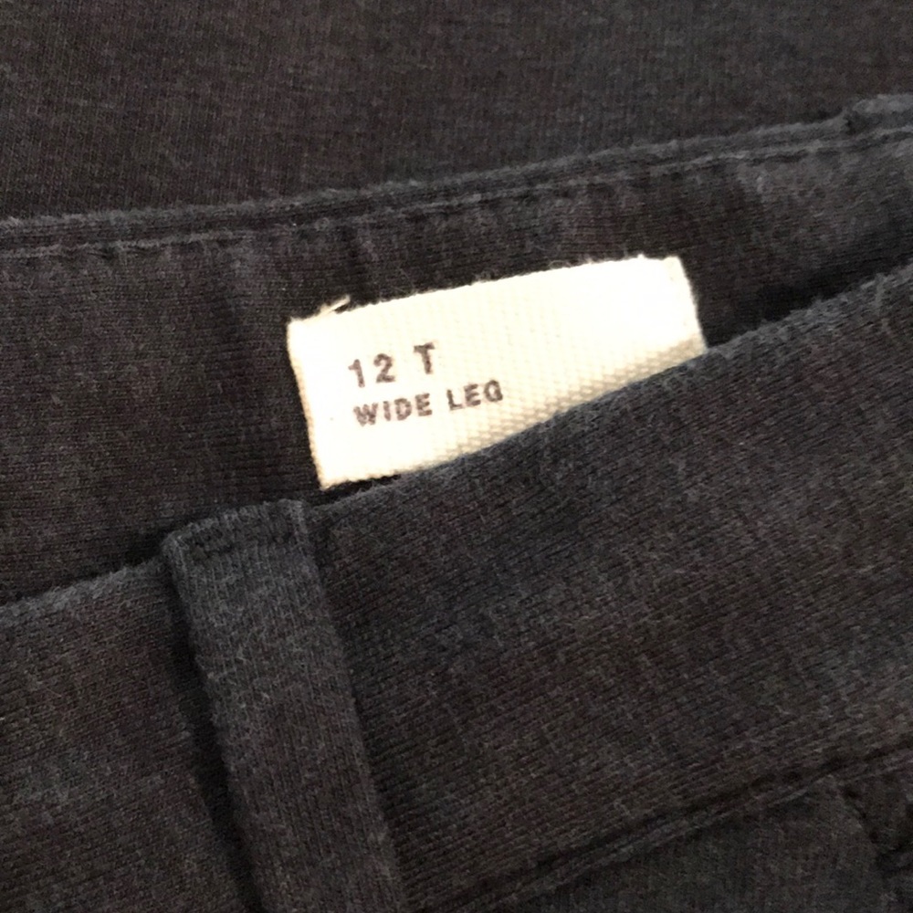 Gap Wide Leg Navy Trouser-12 tall - Picture 4 of 6
